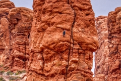 CLIMBING AT ARCHES