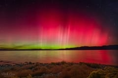 NORTHERN LIGHTS OVER THE RESERVATION