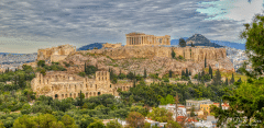 ACROPOLIS FROM PHILOPAPPOU HILL